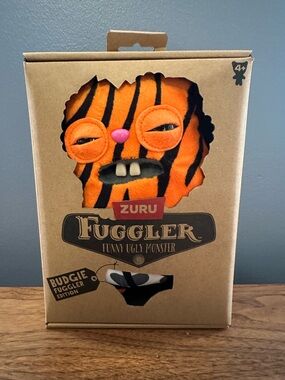 ZURU Fuggler Funny Ugly Monster - Budgie Fuggler Edition Orange & Black
